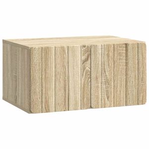 vidaXL V&aelig;gh&aelig;ngt TV-skab 59,5 x 41 x 30 cm Sonoma-eg Konstrueret tr&aelig;