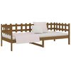 vidaXL daybed 90x200 cm massivt fyrretr&aelig; gyldenbrun