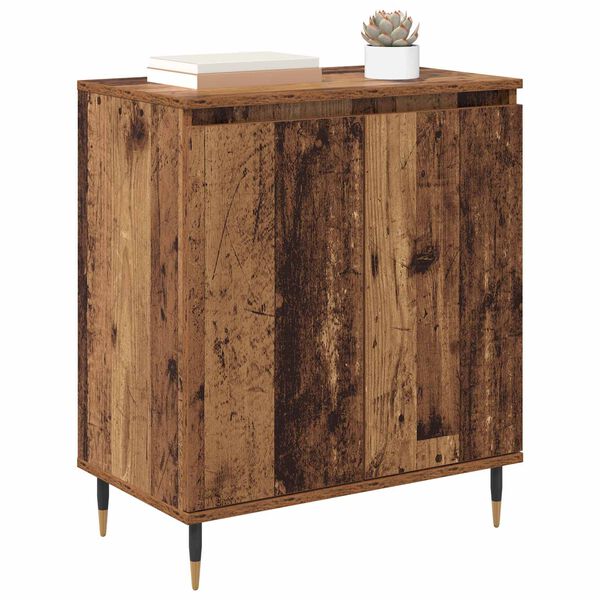 vidaXL Sideboard Gammelt tr&aelig; 60 x 35 x 70 cm Konstrueret tr&aelig;