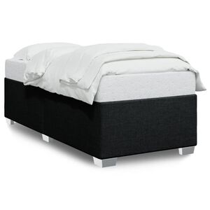 vidaXL sengeramme uden madras 80x200 cm stof sort