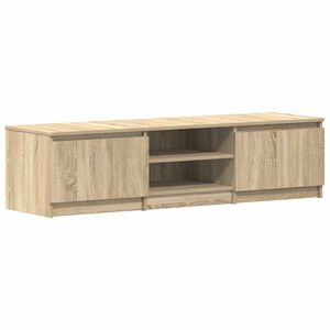 vidaXL tv-bord 140x40x35,5 cm konstrueret tr&aelig; sonoma-eg