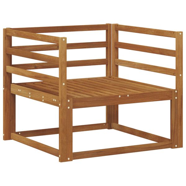 vidaXL Udend&oslash;rs Mellem Sofa Massivt Akacietr&aelig; Naturfarvet