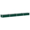 vidaXL H&aelig;vet Havebed Gr&oslash;n 320 x 40 x 24 cm koldvalset st&aring;l
