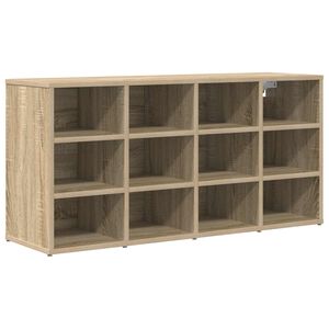 vidaXL Sko skab 103 x 30 x 51 cm Konstrueret tr&aelig; Sonoma-eg