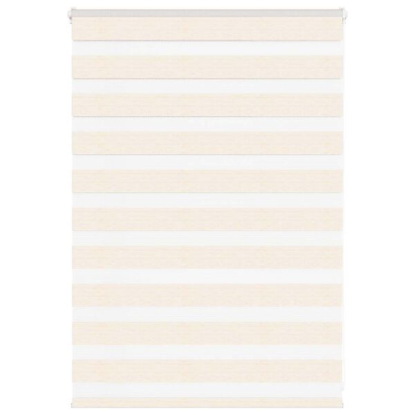 vidaXL zebragardin marmorbeige 105x100 cm stofbredde 100,9cm polyester