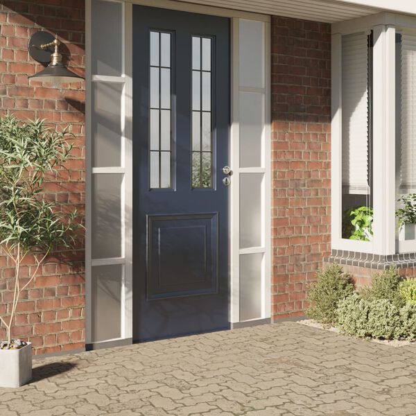 vidaXL vinduesfolie PVC matteret hvid