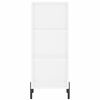 vidaXL skab 34,5x34x180 cm konstrueret træ hvid