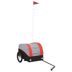 vidaXL cykelanh&aelig;nger 30 kg jern sort og orange