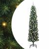 vidaXL Kunstigt juletr&aelig; med stativ Gr&oslash;n 210 cm PVC og St&aring;l og Plastik