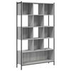 vidaXL bogreol 102x28x172 cm konstrueret tr&aelig; gr&aring; sonoma-eg
