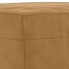 vidaXL fodskammel 70x55x41 cm velour brun