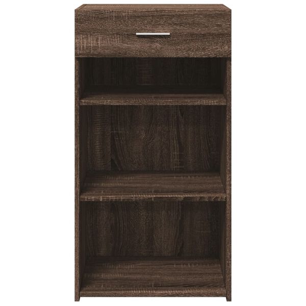 vidaXL skab 50x42,5x93 cm konstrueret tr&aelig; brun sonoma-eg