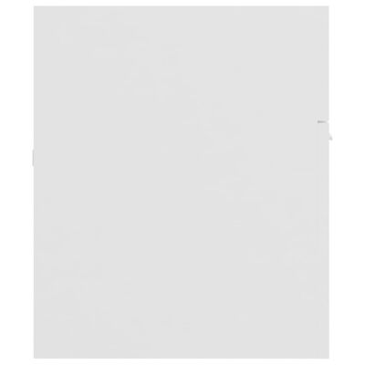 vidaXL vaskeskab 100x38,5x46 cm spånplade hvid