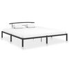 vidaXL sengestel 180x200 cm metal sort
