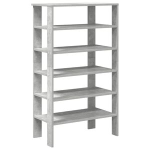 vidaXL skoreol 61x32x105 cm konstrueret tr&aelig; betongr&aring;