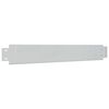 vidaXL fleksibel bedkant 5 stk. 100x14 cm galvaniseret st&aring;l