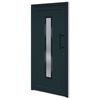 vidaXL hovedd&oslash;r 98x200 cm PVC antracitgr&aring;