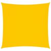 vidaXL solsejl 4,5x4,5 m firkantet oxfordstof gul