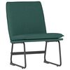 vidaXL loungestol 52x75x76 cm stof m&oslash;rkegr&oslash;n
