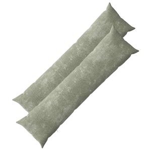 vidaXL Pudebetr&aelig;k 2 stk. HEERLEN Gr&oslash;n 40 x 145 cm Chenille Stof