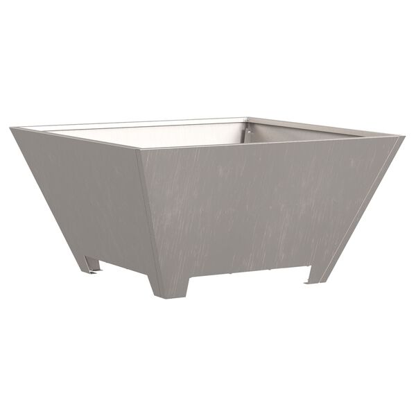 vidaXL Bålsted Brun 60 x 60 x 30 cm Stål