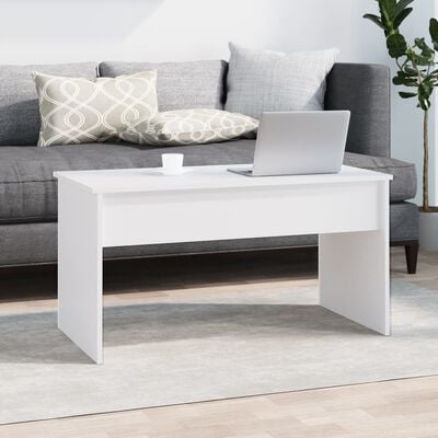 vidaXL sofabord 102x50,5x52,5 cm konstrueret træ hvid