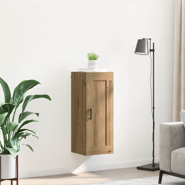 vidaXL V&aelig;gskab Artisan Egetr&aelig; 34,5 x 34 x 90 cm Konstrueret tr&aelig;