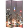 vidaXL foldbar rumdeler 120 x 170 cm New York by Night
