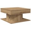 vidaXL sofabord 55x55x30 cm konstrueret tr&aelig; kunsteg