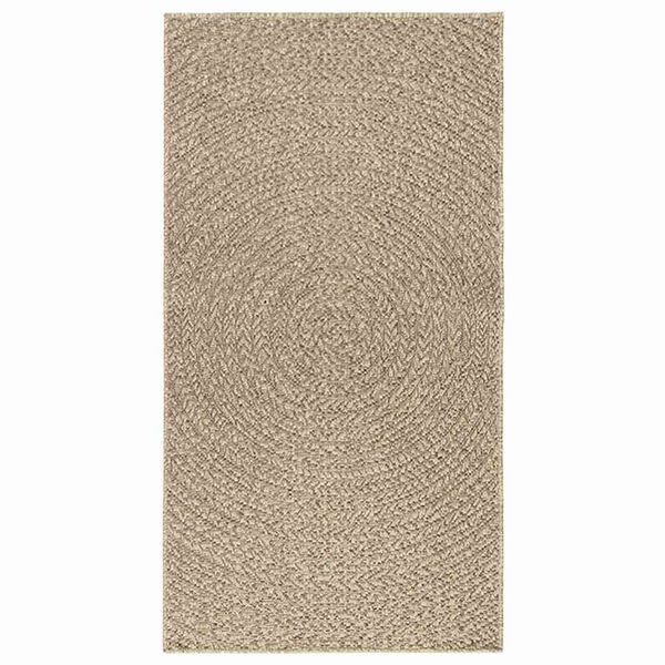 vidaXL gulvt&aelig;ppe ZIZUR beige 80x150 cm jute-look indend&oslash;rs og udend&oslash;rs