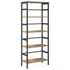 vidaXL Bogreol 4 niveauer 60 x 29,5 x 149 cm Konstrueret tr&aelig;