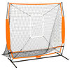 vidaXL multisport tr&aelig;ningsnet til baseball 174x76x158,5 cm sort