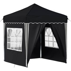 vidaXL Pop-up Festtelt 195 x 195 x 245 cm Antracit Oxford stof