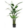 Emerald kunstig heliconia-plante gr&oslash;n 125 cm 419837