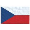 vidaXL tjekkisk flag 90x150 cm