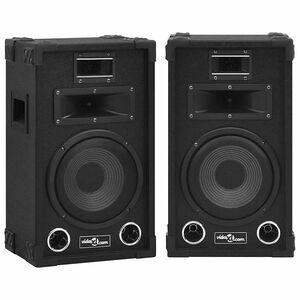 vidaXL prof. passive hi-fi-sceneh&oslash;jttalere 2 stk. 800 W sort