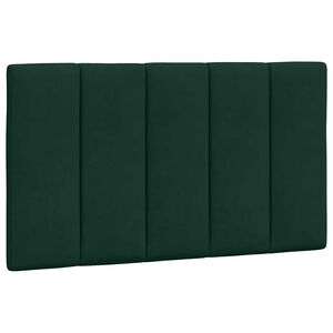 vidaXL gavlpude Hanko 80 cm velour m&oslash;rkegr&oslash;n