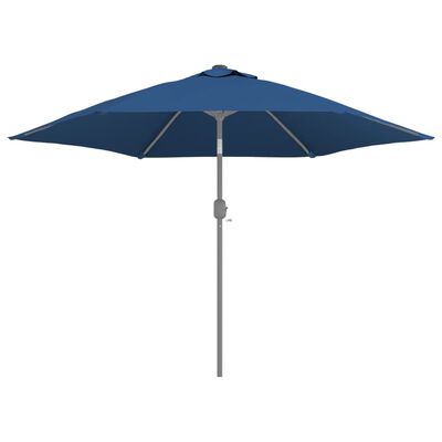 vidaXL udskiftningsdug til parasol 300 cm azurblå
