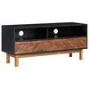 vidaXL tv-skab 100x35x45 cm massivt akacietr&aelig; og MDF
