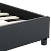 vidaXL sengestel 120 x 200 cm sort kunstl&aelig;der