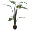 vidaXL Kunstig Strelitzia Plante Gr&oslash;n 70 x 18 x 155 cm Stof og PE
