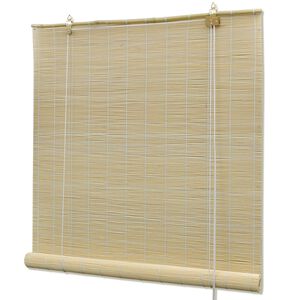 vidaXL rullegardin 150x160 cm bambus naturfarvet