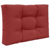 vidaXL Udend&oslash;rs Sofa Pude 2 pcs Vinr&oslash;d Polyester