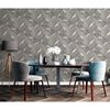 DUTCH WALLCOVERINGS tapet Onyx m&oslash;rkegr&aring;