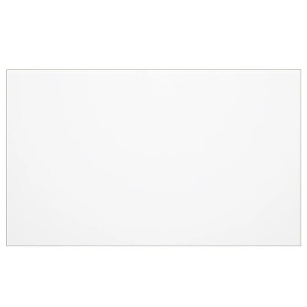 vidaXL bordbeskytter 160x90 cm 1,6 mm PVC mat