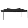 vidaXL foldbart festtelt 3x6 m sort
