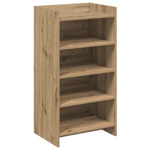 vidaXL Sko skab 48 x 36 x 92 cm Konstrueret tr&aelig; Artisan-eg
