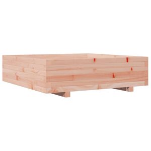 vidaXL plantekasse 90x90x26,5 cm massivt douglasgran