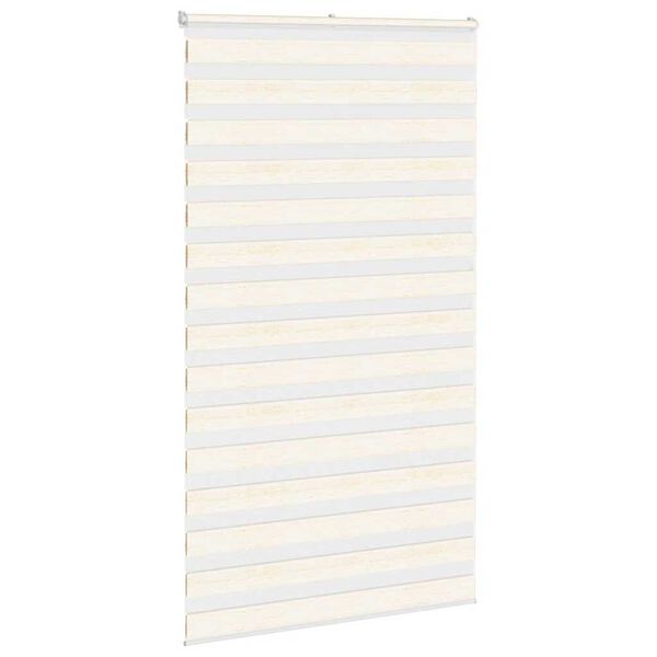 vidaXL zebragardin marmorbeige 130x200 cm stofbredde 125,9cm polyester