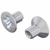 vidaXL Senkkopskruer 2 stk. S&oslash;lv M4 x 6 mm St&aring;l